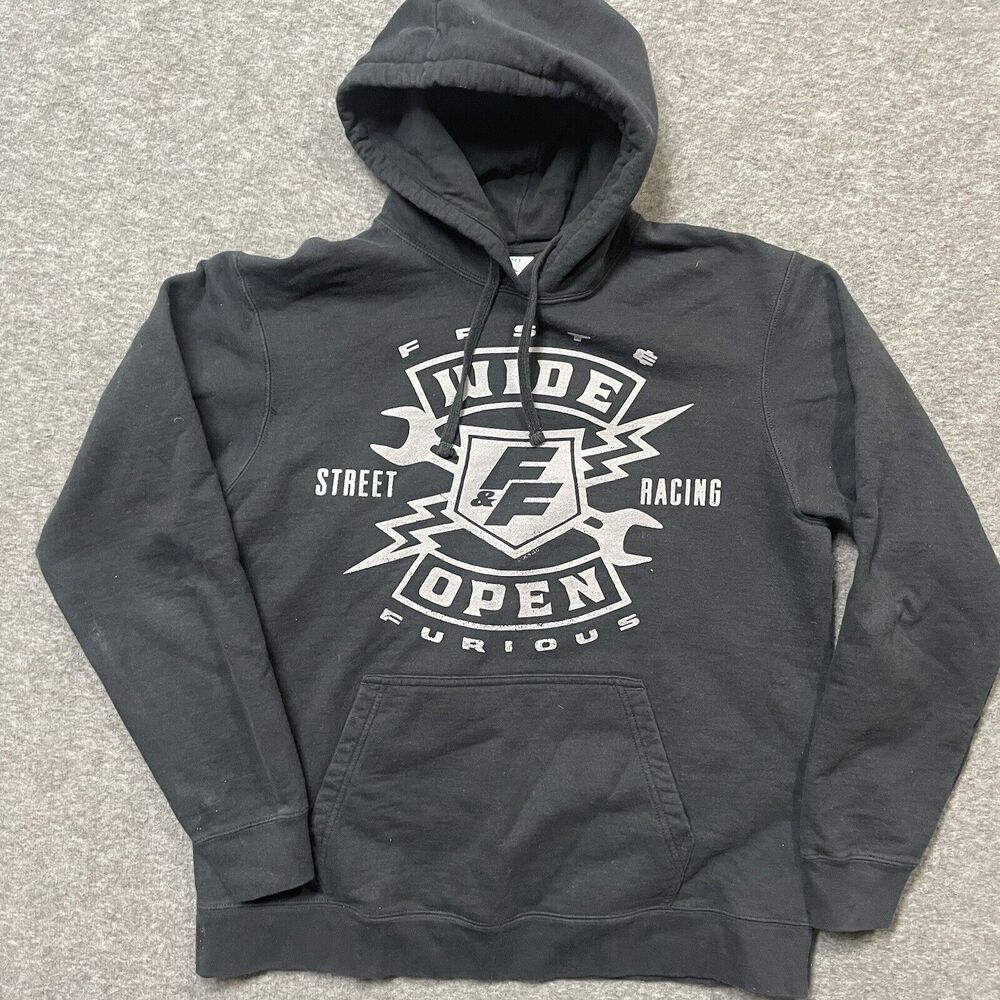 Universal Studios Fast & Furious Movie Hoodie Pullover Mens Large Sweatshirt